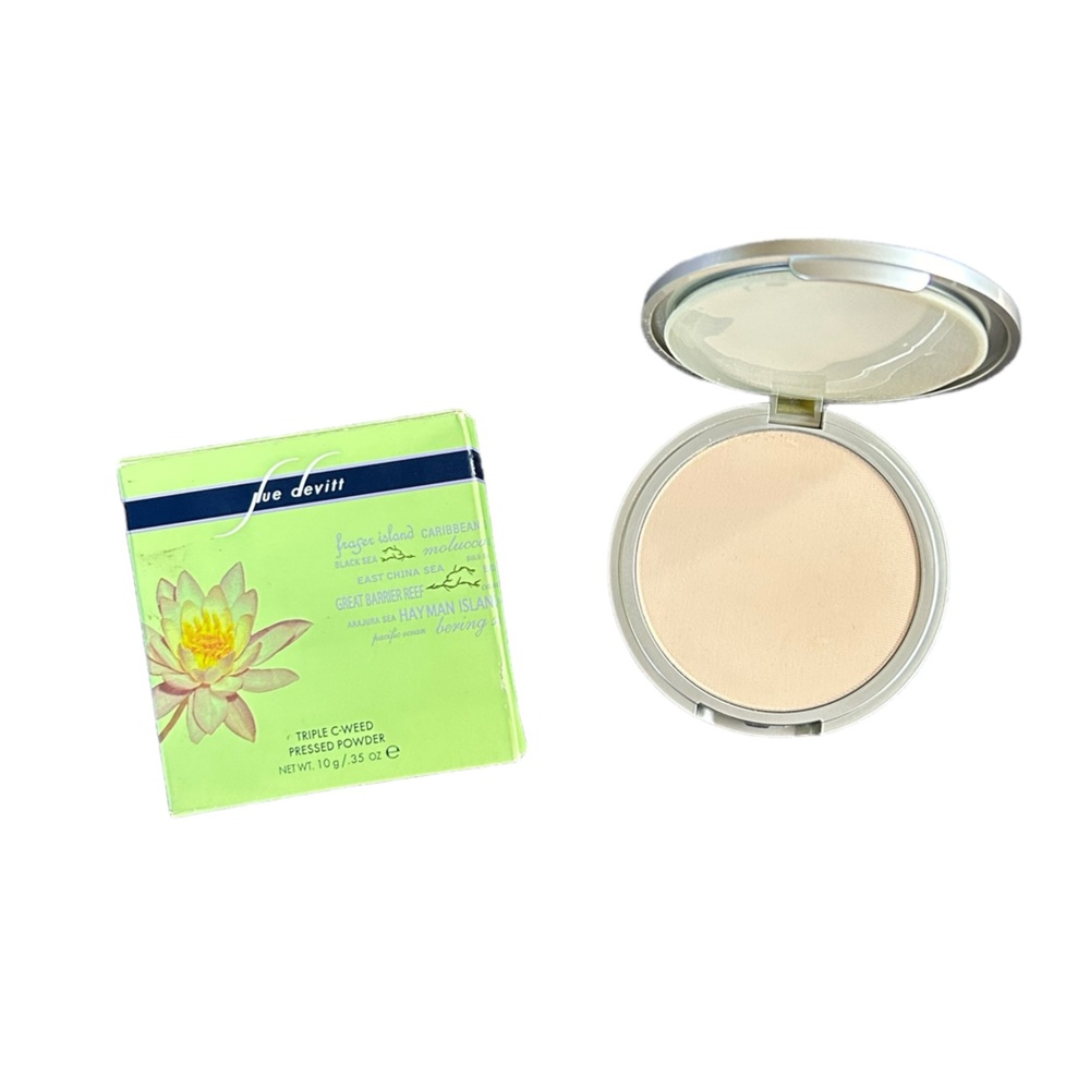Sue Devitt Quiet & Still Triple CWeed Pressed Face Powder Discontinued NWT